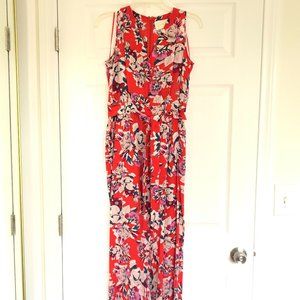Colorful Silk Jumpsuit